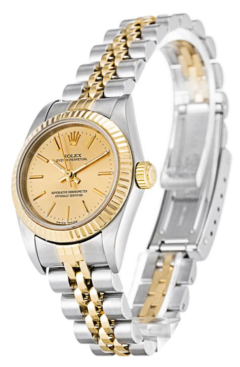 rolex acciaio donna